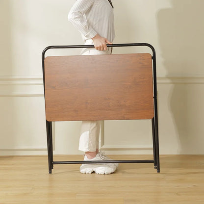 Student Study Table 24 Inch Foldable Desk, Foldable Study Table for Books, Computer or Other Items Organization