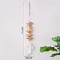 Creative Mediterranean Style Wooden Boat Anchor Hook Bedroom Study Living Room Entrance Hall Door Clothes Hook Wall Decoration