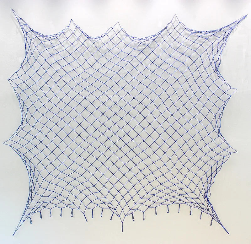 Fishing Net Wall Hangings Ornament Studio Prop Room Home Decoration Mediter Sea Stickers Marine Over The Garden Crafts Nautical