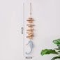 Creative Mediterranean Style Wooden Boat Anchor Hook Bedroom Study Living Room Entrance Hall Door Clothes Hook Wall Decoration