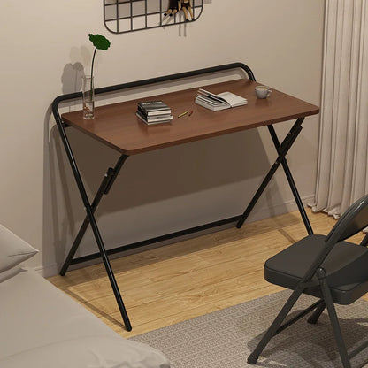 Student Study Table 24 Inch Foldable Desk, Foldable Study Table for Books, Computer or Other Items Organization