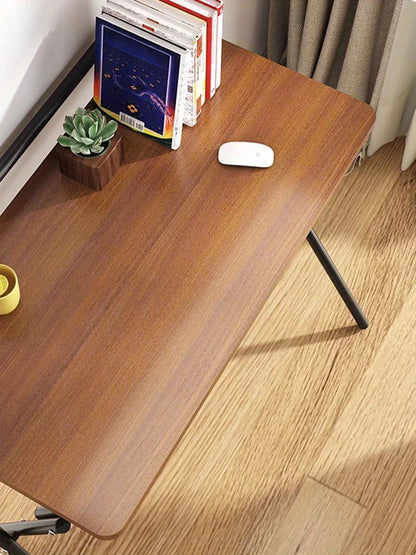 Student Study Table 24 Inch Foldable Desk, Foldable Study Table for Books, Computer or Other Items Organization
